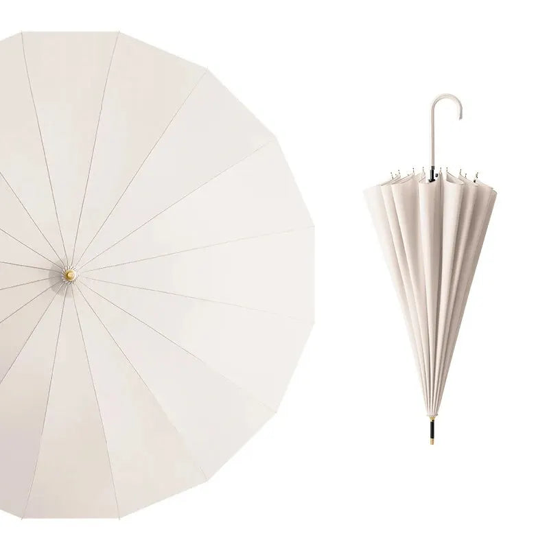 Parapluie Japonais 16 Baleines – Long Manche, Grand Format, Anti-intempéries