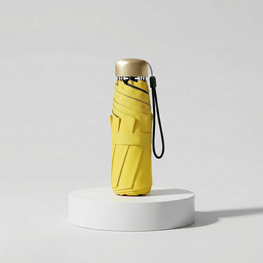 Parapluie de Poche Compact – Protection résistance aux UV 55%, Pliable, Léger,