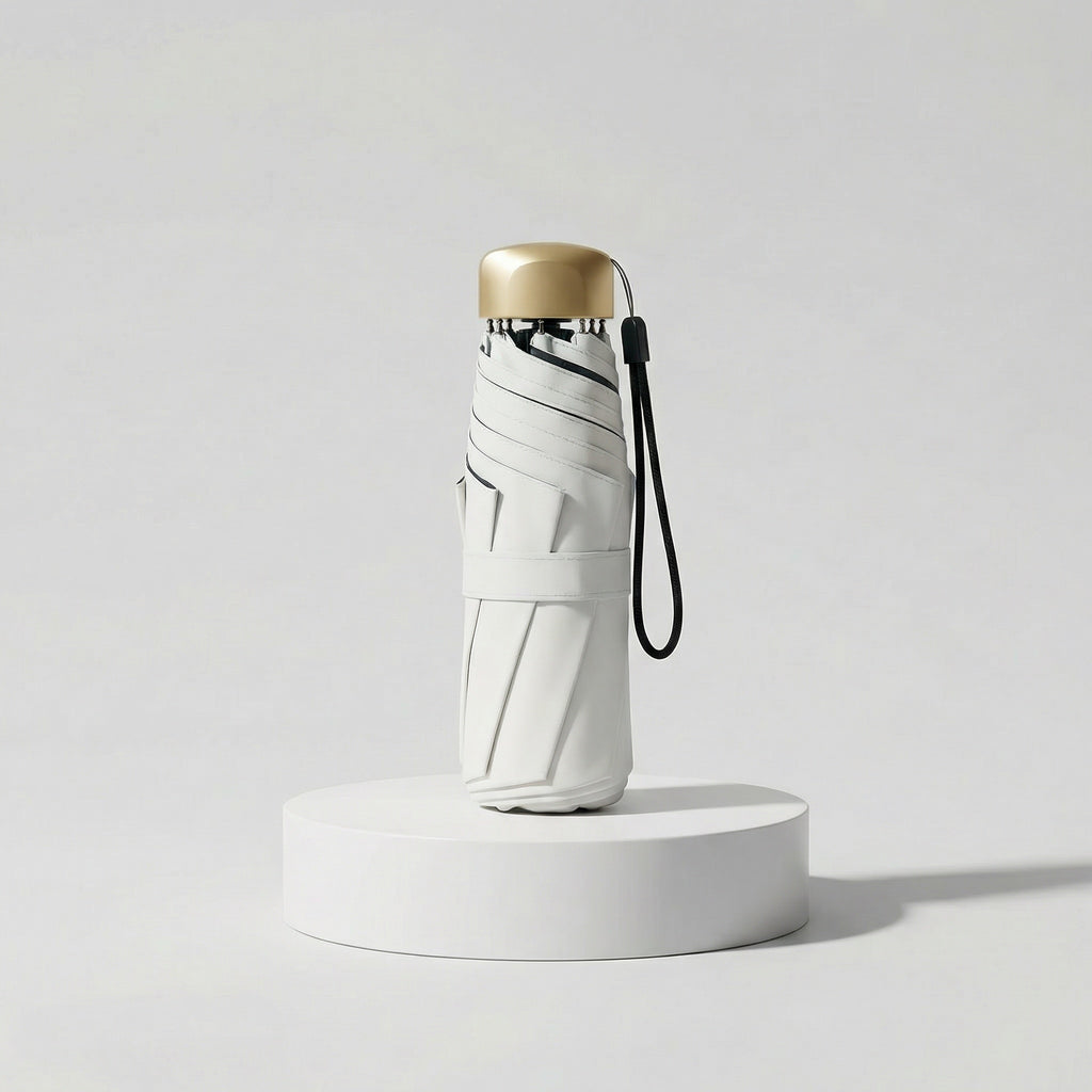 Parapluie de Poche Compact – Protection résistance aux UV 55%, Pliable, Léger,