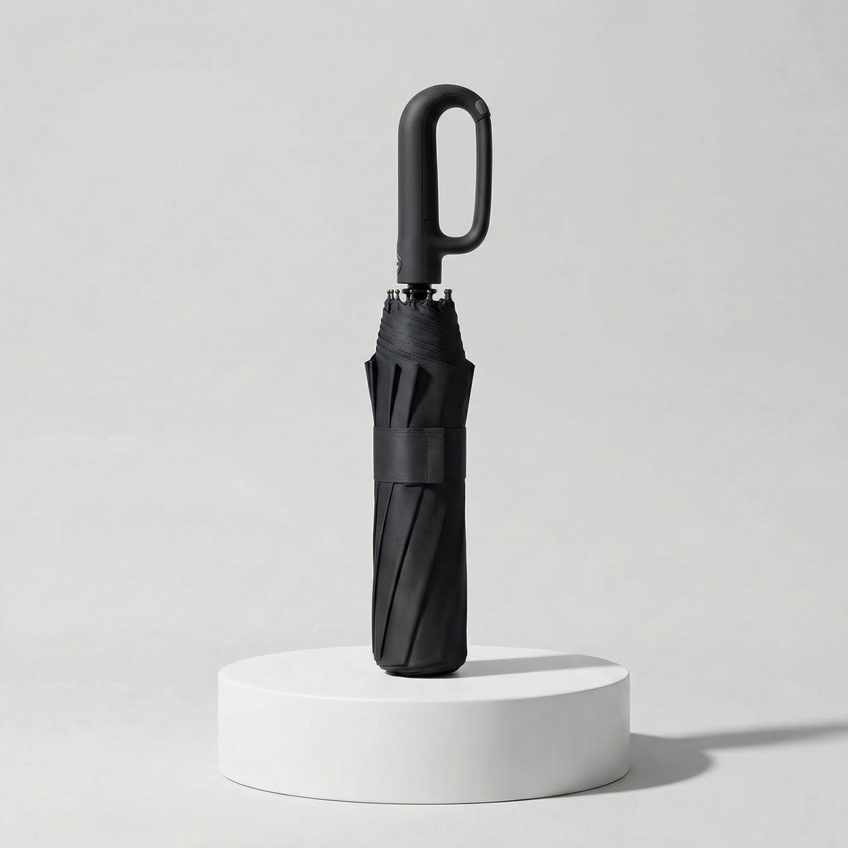 Parapluie Double Pli Automatique – 20 Baleines, Résistant Intempéries, Boucle Anneau, protection anti-UV