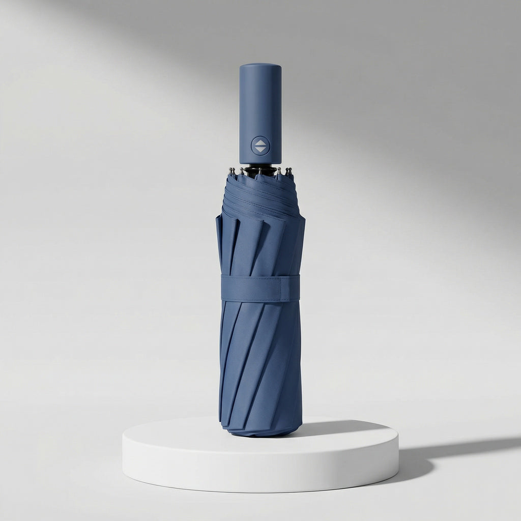 Parapluie Double Pli Automatique – 20 Baleines, Résistant Intempéries, protection anti-UV