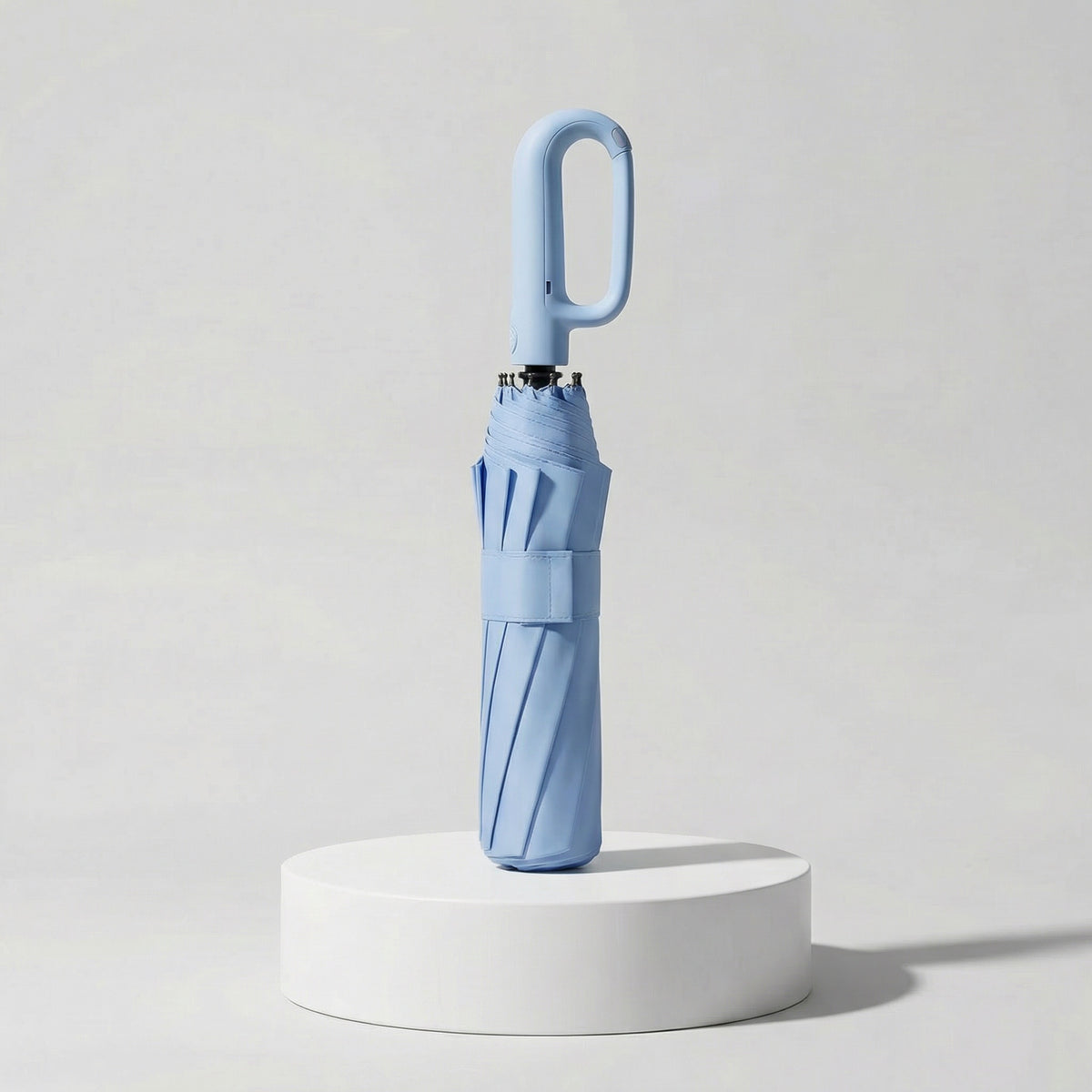 Parapluie Double Pli Automatique – 20 Baleines, Résistant Intempéries, Boucle Anneau, protection anti-UV