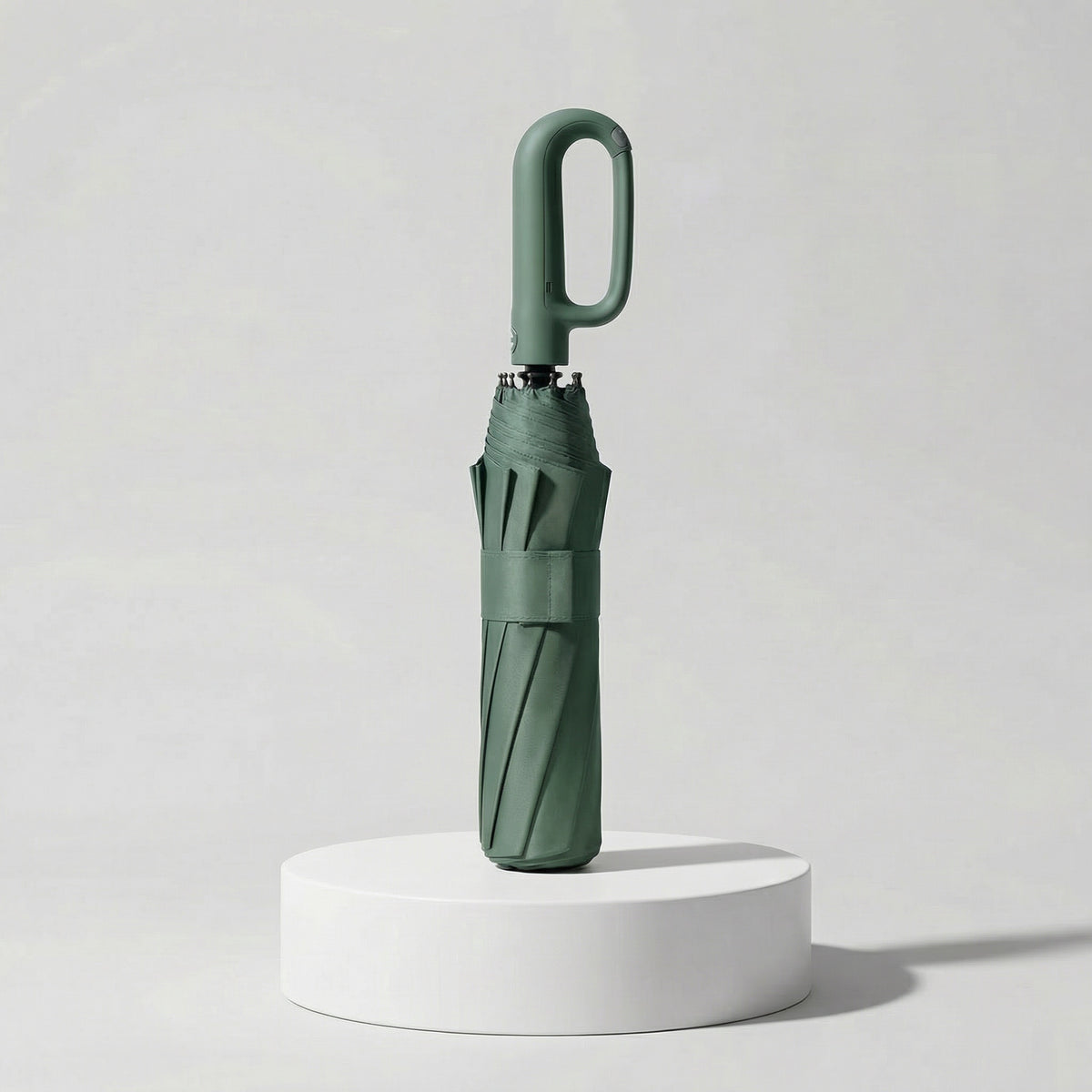 Parapluie Double Pli Automatique – 20 Baleines, Résistant Intempéries, Boucle Anneau, protection anti-UV