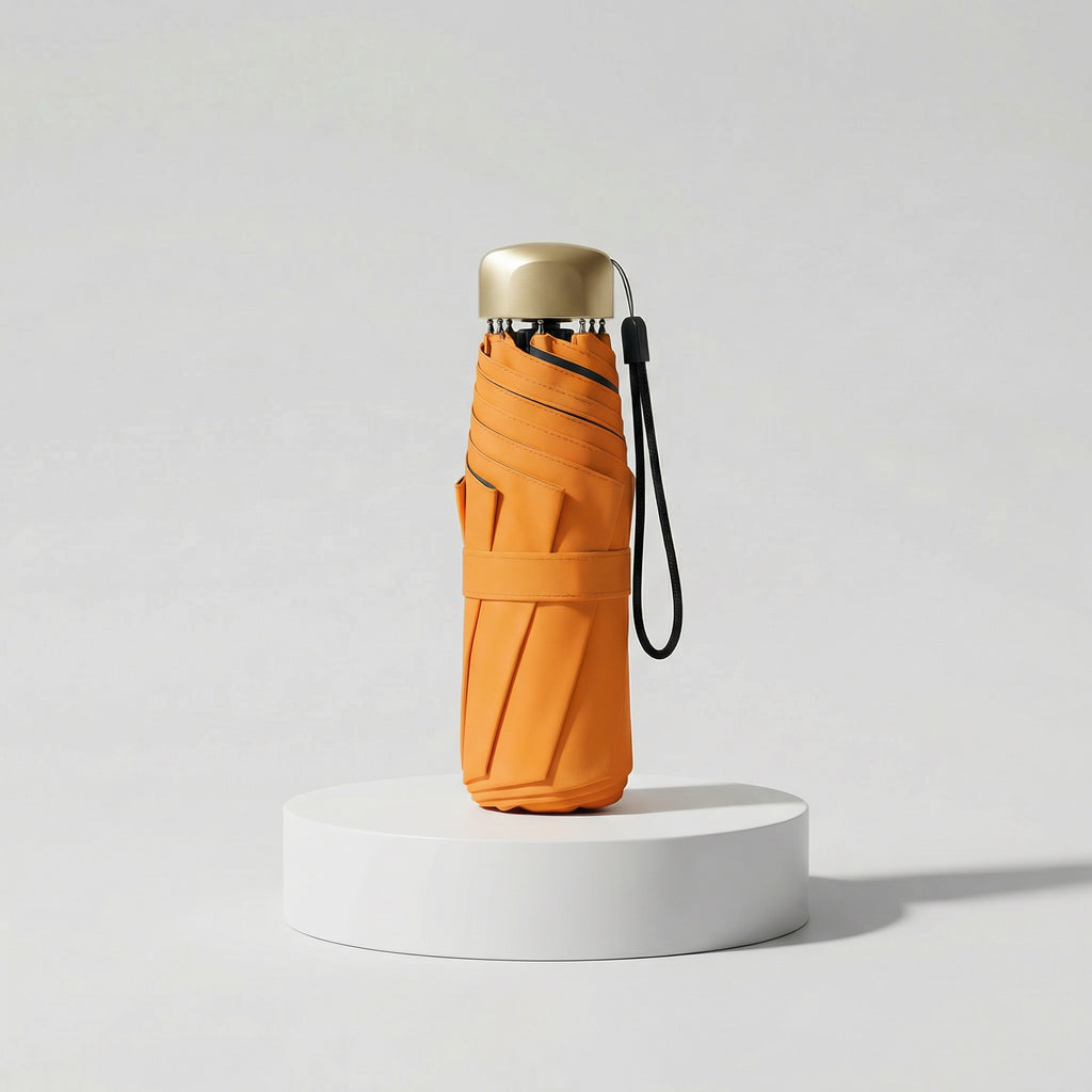 Parapluie de Poche Compact – Protection résistance aux UV 55%, Pliable, Léger,